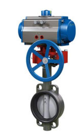 De hydraulische Kleppen van de Aaneenschakelings Industriële Controle, Pneumatische Vleugelklep