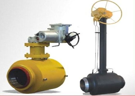 De roestvrij staalKogelklep laste Capaciteit van de Eigenschap volledig de Hoge Stroom