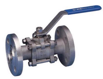 1/4“ - 4“ Grootte voorzag de Drijvende Type Kogelklep Beëindigen 3PC met ISO-het Opzetten Stootkussen van een flens